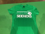 Women’s Green Dallas Sidekicks Horizontal T-Shirt